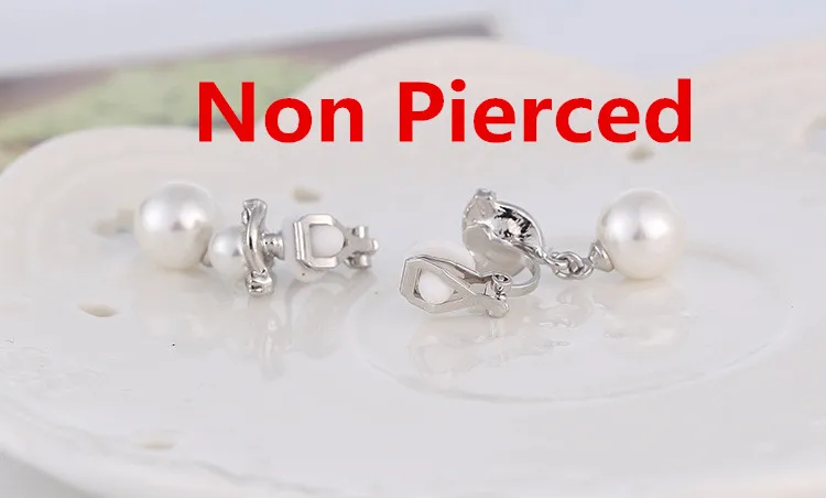 Non pierced silver
