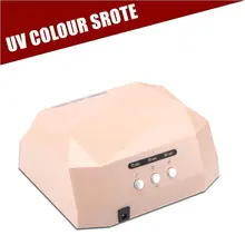 Nail Dryer FREE SHIPPING LED Lamp 36W gel machine dry nails Diamond Shaped Curing Nail