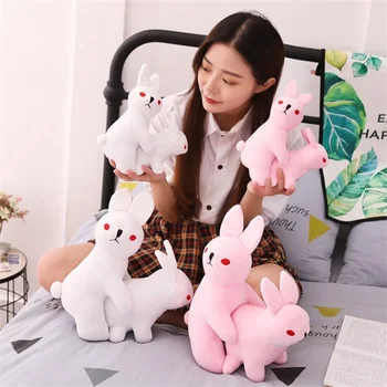 

Sexy Rabbit Plush Toys Creative Soft Stuffed Cartoon stuffed Animal Bunny Toy Dolls Valentine's Day birthday gifts