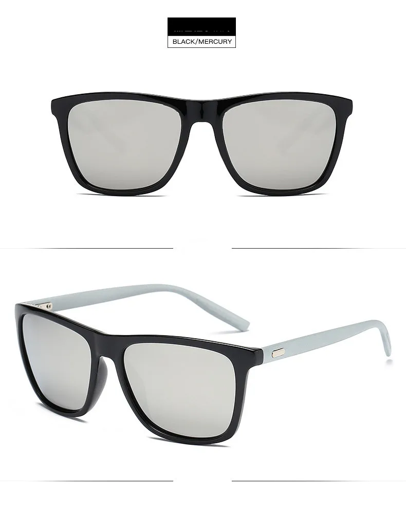 XojoX поляризованных солнцезащитных очков Для мужчин бренд высокое качество Классические для вождения дизайнерские солнцезащитные очки поляризационные мужской ретро очки UV400