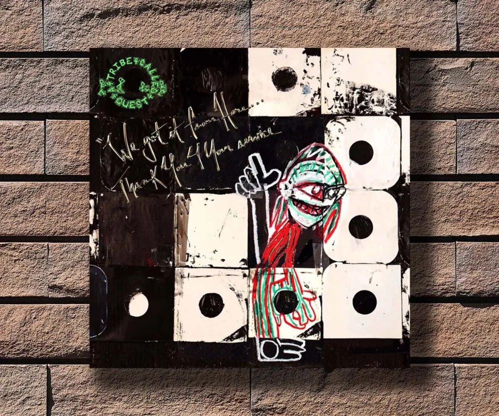 

G-251 A Tribe Called Quest We Got It Hip Hop Rapper Fabric Home Decoration Art Poster Wall Canvas 12x12 20x20 24x24inch Print