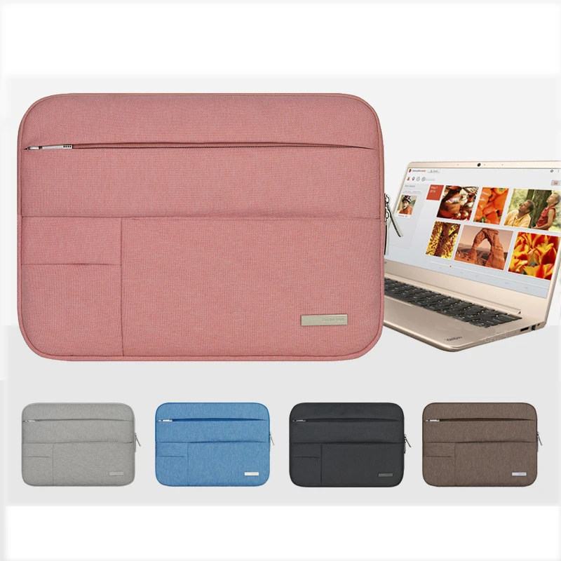 laptop accessories Men Women Soft Nylon Notebook Sleeve Multi Pocket for Dell Asus Lenovo HP Apple Xiaomi Computer bag 13.3