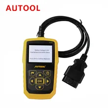 AUTOOL OL129 монитор батареи OBD/считыватель кода EOBD автоматическое диагностическое приспособление для двигателя