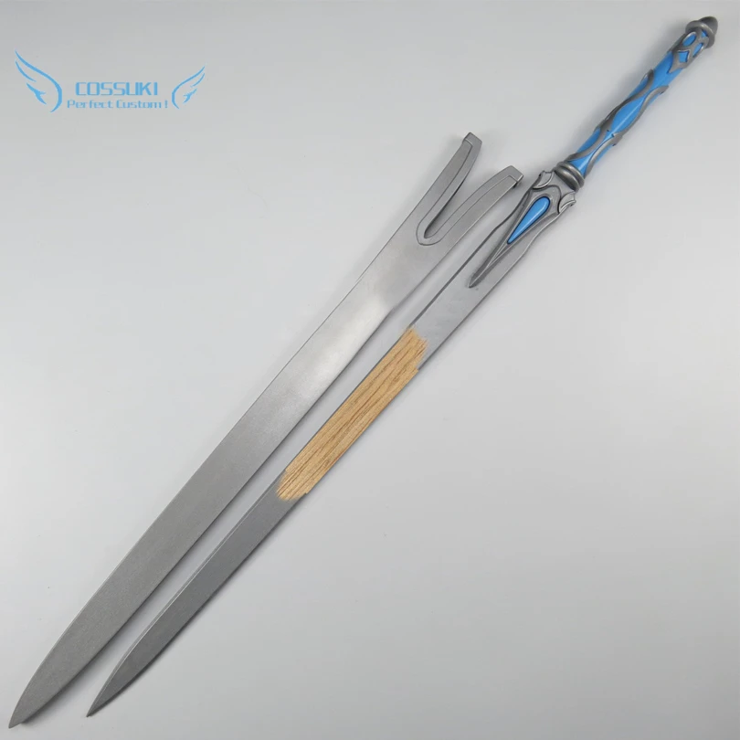 Sword Art онлайн Eugeo Youjio синий из розового дерева Косплей макет самурайского меча реквизит для выступлений