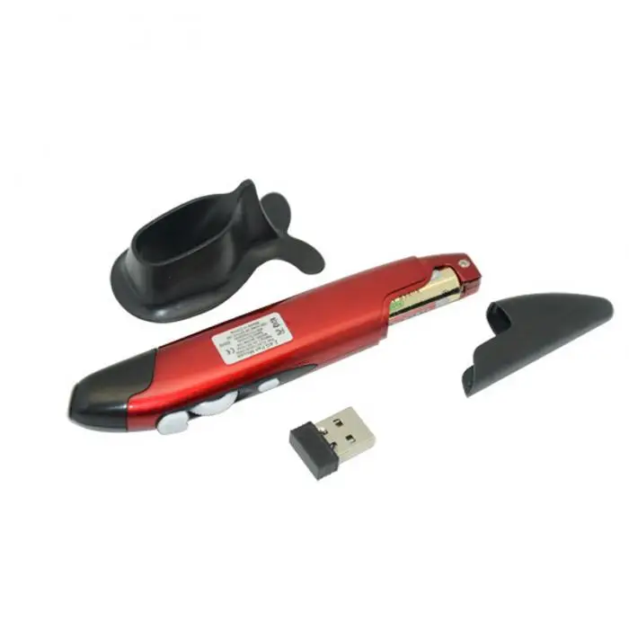 2,4G Беспроводная оптическая USB карманная ручка для рисования Мини ПК мыши@ JH