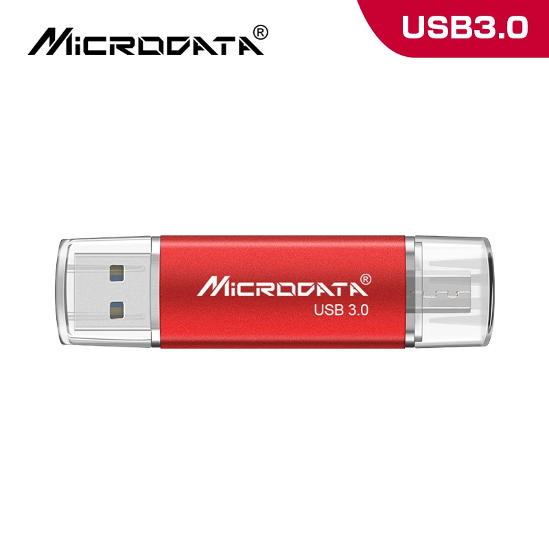 Crazy hot USB 3,0 OTG USB флеш-накопитель 64 Гб 128 ГБ Цветной флеш-накопитель 16 ГБ 32 ГБ флеш-накопитель USB флеш-накопитель высокоскоростной диск памяти - Цвет: Red