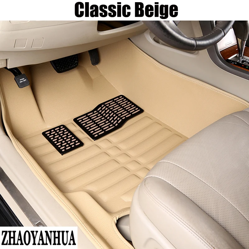 Custom fit автомобиля пола для Audi A1 A3 A4 A5 A6 A7 A8 Q3 Q5 Q7 A4L A6L A8L S5 TT автомобиль Стайлинг ковер