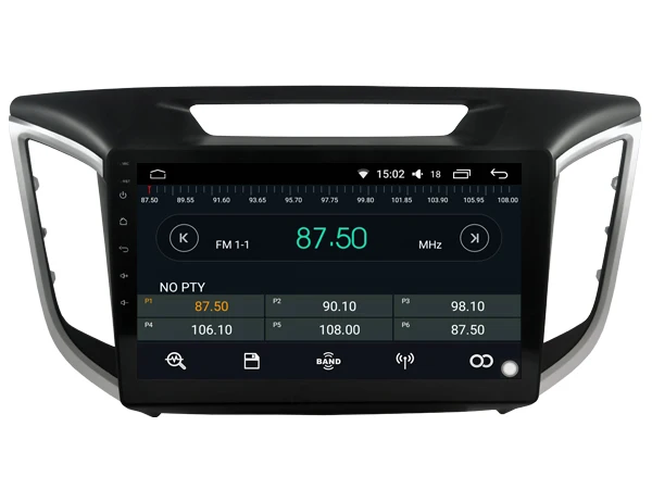 Clearance OTOJETA DSP stereo carplay android 8.1.2 car radio for hyundai creta 2017 IX25 Gps navi Ips screen video player tape recorder 3