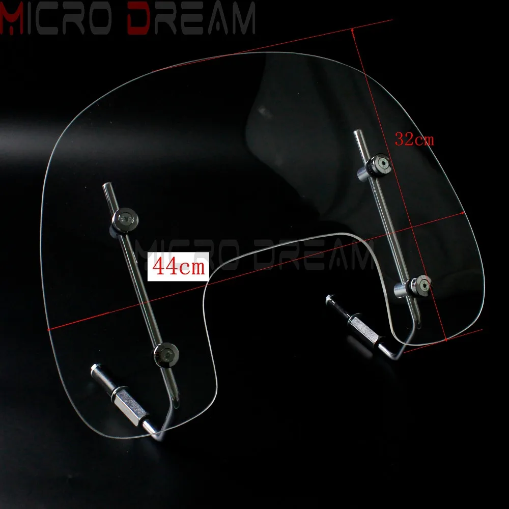 Дым Flyscreen мотоциклетные ветровые дефлекторы ветрового стекла для Vespa S125 лобовое
