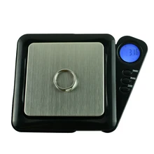 Высококачественный 0,01 г x 200 г миниатюрный Портативный цифровой карманный ювелирный грамм весы складной ЖК-дисплей