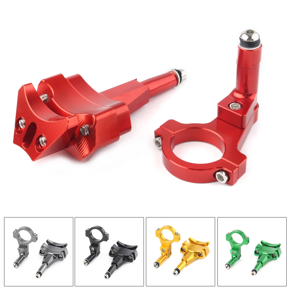 

Alloy Steering Damper Stabilizer Mounting Bracket Kits For Kawasaki Ninja 400 2018 2019