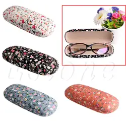 Жесткий очки с цветами хранения очки для очков защитная коробка держатель Прямая поставка