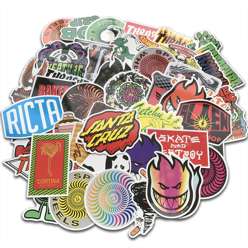 brand logo 100 sticker 6