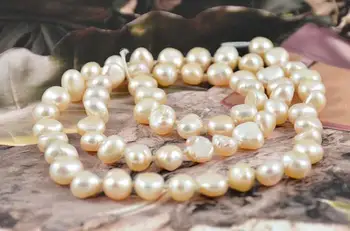 

Unique Pearls jewellery Store,6mm Pink Freshwater Pearl Loose Beads One Full Strand DIY Pearl Necklace Material,LS3-19