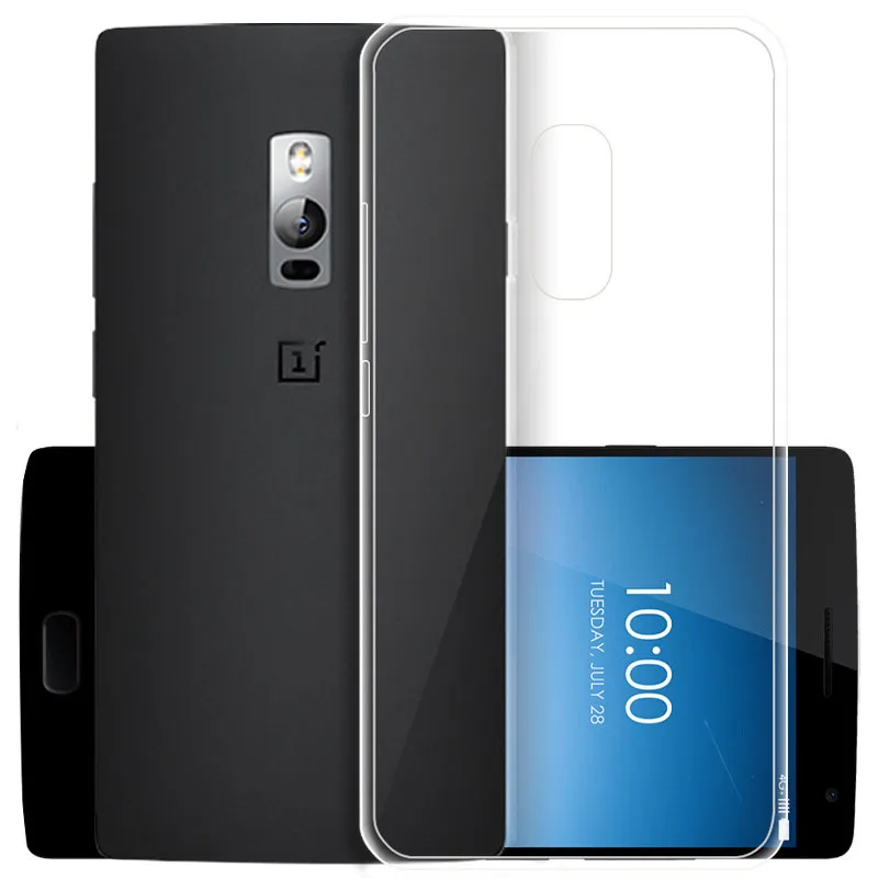 العلامة التجارية الجديدة ل OnePlus 2 حالة غطاء سامسونج سيليكون حافة واقية عودة غطاء الهاتف حالات ل OnePlus اثنين غطاء واحد زائد 2