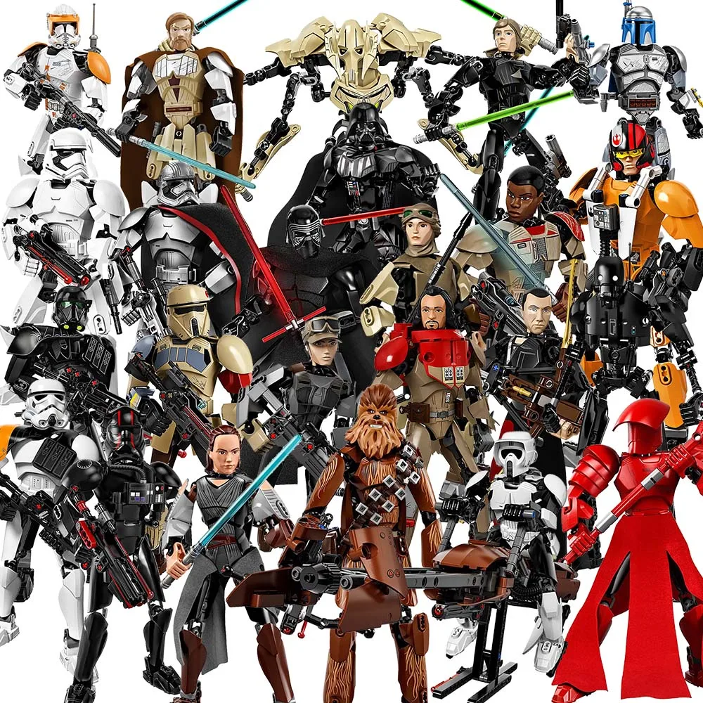 26 styles Star Wars The Last Jedi Toys Darth Vader General Grievous Boba Fett Chewbacca Luke