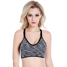 Summer Push Up Women Sports Bra Fitness Sexy Yoga Vest Running Training Tank Tops