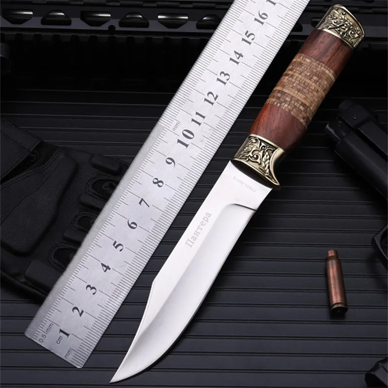 2016 Sale Rushed Navajas Outdoor Small Straight Knife Self-defense Wild Wilderness Survival The Folding Fruit Cutter With Figure