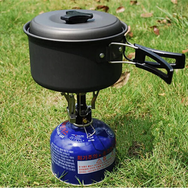 Convenient Gas Stove Super Lightweight Mini Pocket Outdoor Cooking