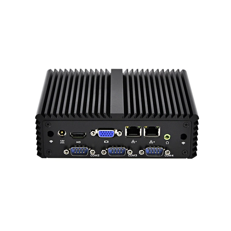 Мини ПК KANSUNG Intel Celeron J1800 4 RS232 Dual Gigabit Linux Windows 10 Ubuntu Barebone HTPC Fanless Industrial X86 mini pc|Мини ПК| |