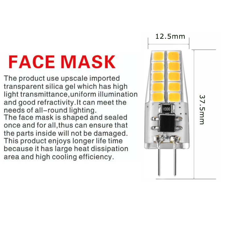 G4 Светодиодный светильник переменного тока 220 в 230 В 2 Вт 3 Вт лампада Lampara светодиодный G4 лампа ampul 10 светодиодный 20 светодиодный 360 Угол луча 2835SMD Замена 20 Вт 30 Вт галогенная лампа