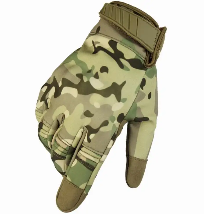 

Touch Screen Cold Weather Waterproof Windproof Winter Warmer Fleece Snowboard Bicycle Tactical Hard Knuckle Full Finger Gloves