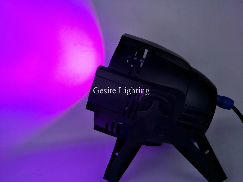 Iluminação de Palco Rgbwa para Estágio 6 Pçs e lote 200 w Rgbwa 6in1 Rgbwa uv 250 w Cob Led Par Luz 18 Efeito de Iluminação de palco