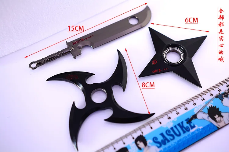 Naruto Shuriken Minato Kunai Zabuza оружие с полкой косплей реквизит набор 5 шт