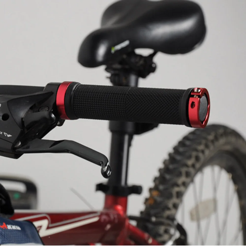 lock on mountain bike grips