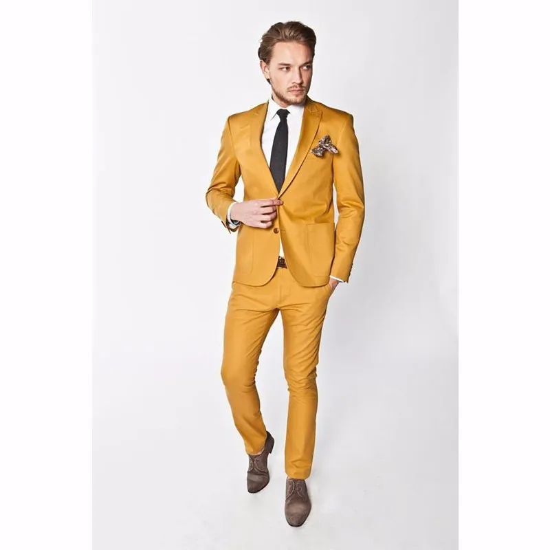 Special Chance for  Handsome Two Button Groom Tuxedos Groomsmen Men's Wedding Prom Suits Bridegroom (Jacket+Pants+Tie) 
