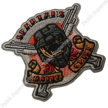 

3.25" HALO Spartans Master Chief Logo Uniform Movie TV Series Costume Cosplay Embroidered Emblem applique iron on patch