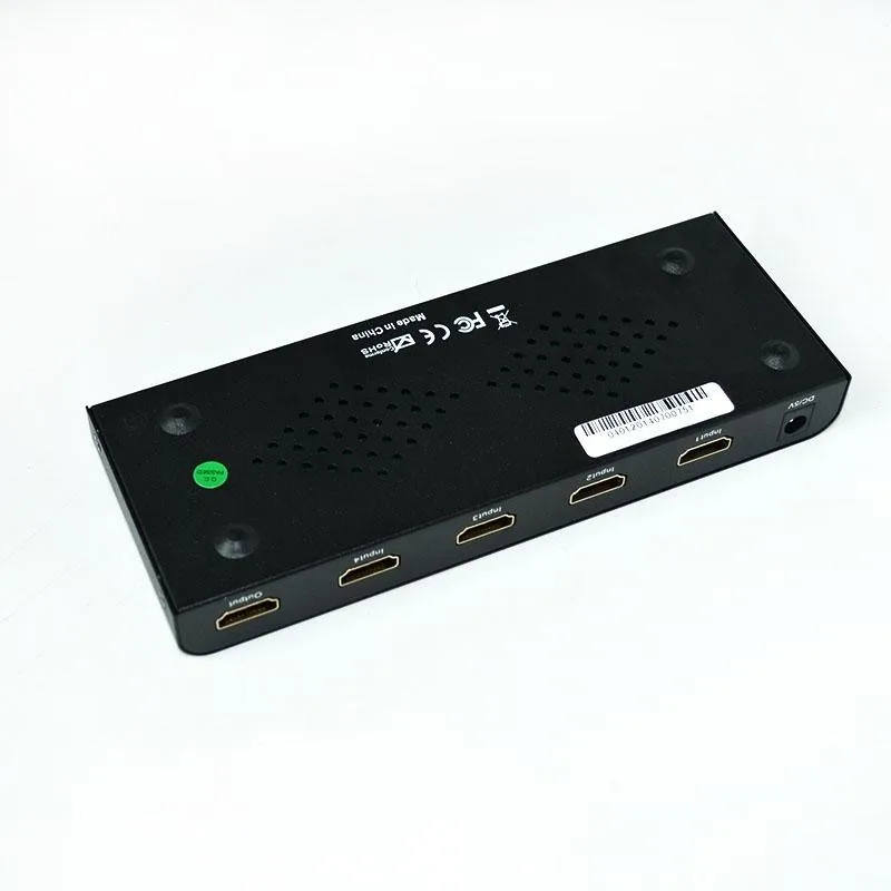 4 port HDMI Switch 4x1 Switcher Converter Adapter Support Audio 3D Video 720p 1080i 1080p Picture-in-Picture (PiP ) function_3