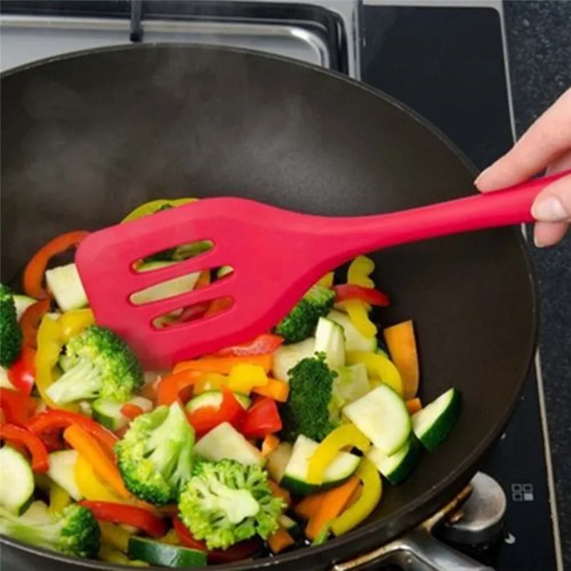 10Pcs/Set Non-Stick Silicone Kitchen Utensils Set Non-Toxic Spatula Spoon Ladle Spaghetti Server Slotted Turner Cooking Tools 10Pcs/Set Non-Stick Silicone Kitchen Utensils Set Non-Toxic Spatula Spoon Ladle Spaghetti Server Slotted Turner Cooking Tools