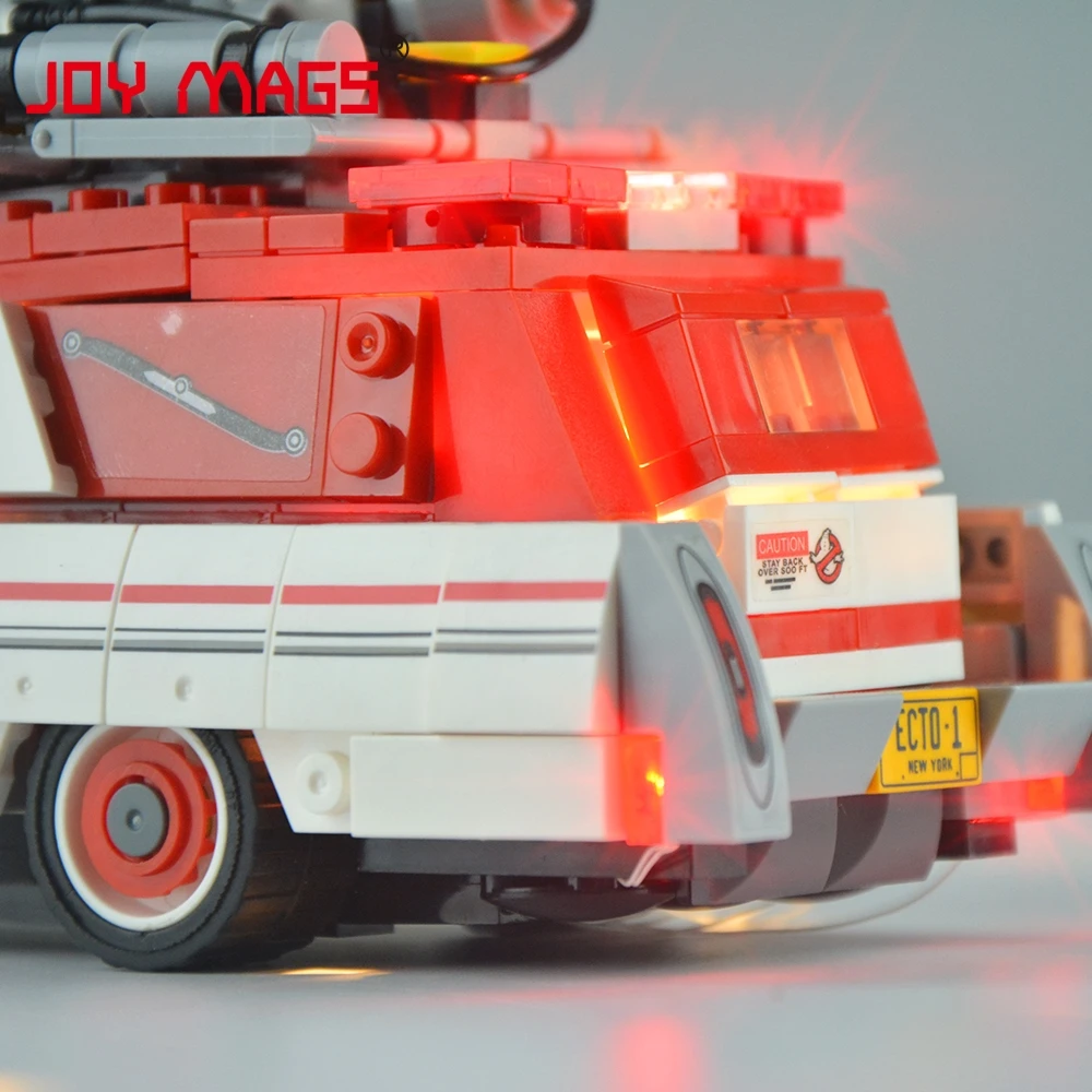 JOY MAGS только набор светодиодных ламп для 75828 Ghostbusters Ecto 1 и 2 осветительных