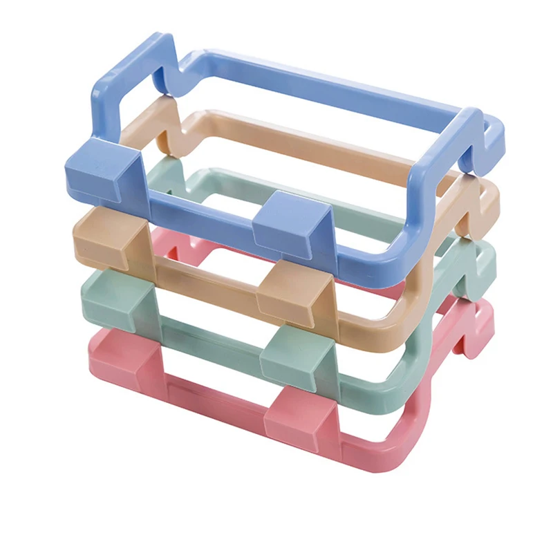 Kitchen Organizer Home Cupboard Door Rack Plastic Kitchen Garbage Bags Holder Storage Shelf Kitchen Accessories Hanger Hook - Image 6