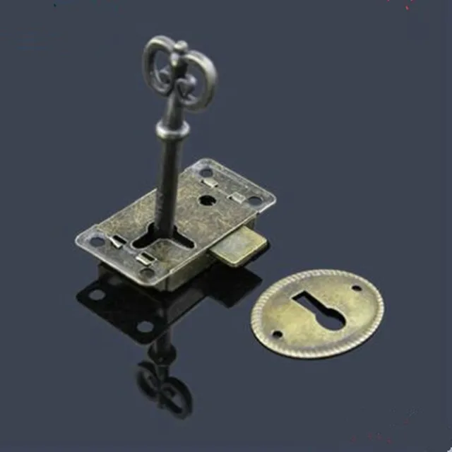Vintage Style Zinc Alloy Drawer Small Locks , Antique Brass Dresser Vintage style zinc alloy drawer small locks , antique brass dresser door locks ,bronze cabinet - Vintage Style Zinc Alloy Drawer Small Locks , Antique Brass Dresser