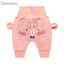 Модные леггинсы для новорожденных; популярные штаны для маленьких мальчиков; брюки из натурального хлопка для маленьких девочек