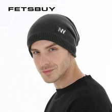 FETSBUY зимняя обувь унисекс; обувь для детей; вязаные шерстяные шапочки шляпа wo Для мужчин вязать в разноцветную полоску в стиле «хип-хоп» капота Кепки Для мужчин Повседневное с бархатной прослойкой с Muts#19003