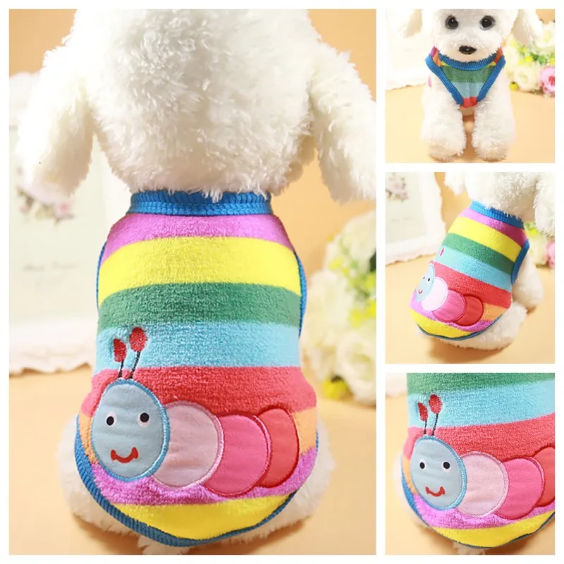 Classics Pet Dog Clothes For Small Dogs Clothing Pet Coat Cartoon Clothes For Dog Sweater Vest Clothes Teddy Chihuahua Jacket (5)