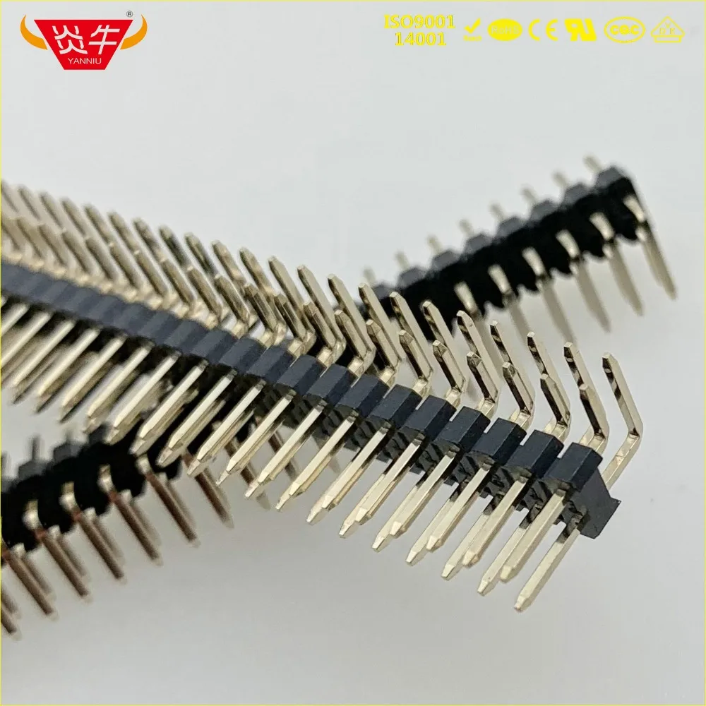 2 54 мм Шаг 2X40P 80PIN штыревой разъем двухрядный прямоугольный выдерживает высокие