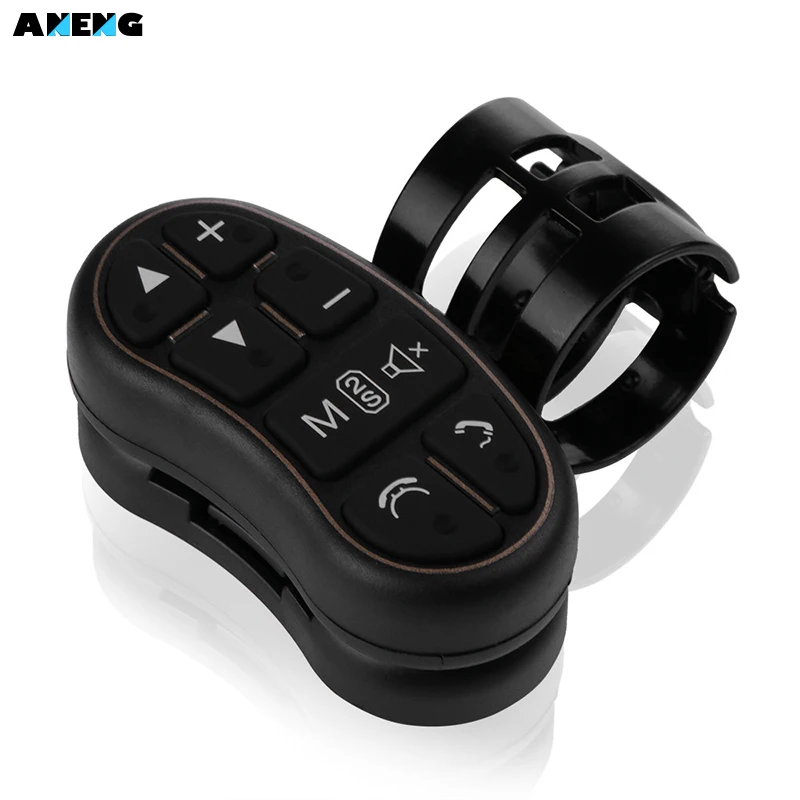 

ANENG Car Steering Wheel Button Remote Control Lights Car Navigation DVD/2 Din Android Bluetooth Wireless Remote Control