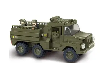 

230pcs Military Constructor Model Kit Blocks Bricks Toys for Boys Girls Children Modeling