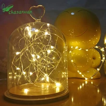 20 Leds Christmas Lights Indoor 2M String LED Copper Wire Fairy Lights for Festival Wedding Party