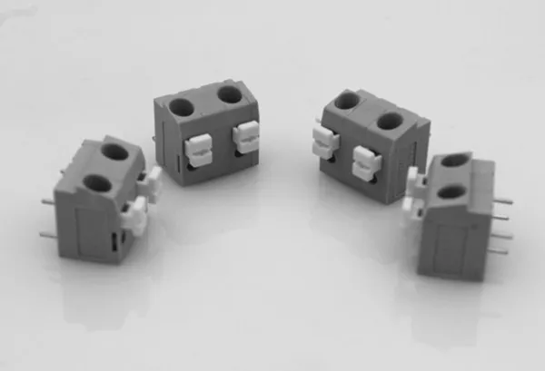 

Free shipping 50PCS DG222 KF222 spring terminal block FS804 10.0MM 300V 15A WAG2.5 connector FS2.5