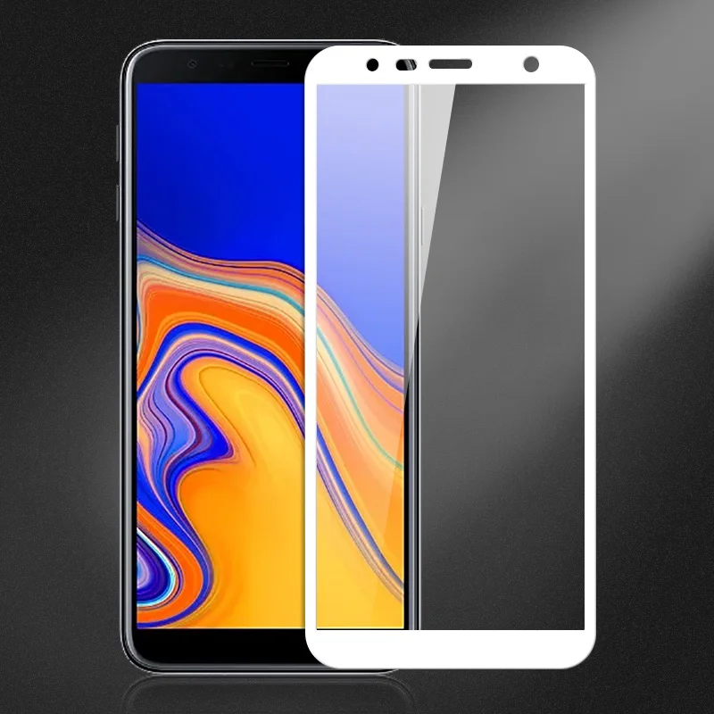 KSAM1071W_1_Full Screen Tempered Glass for Samsung Galaxy J4 Plus J4 Prime 2018 J415 SM-J415F 6.0 inch