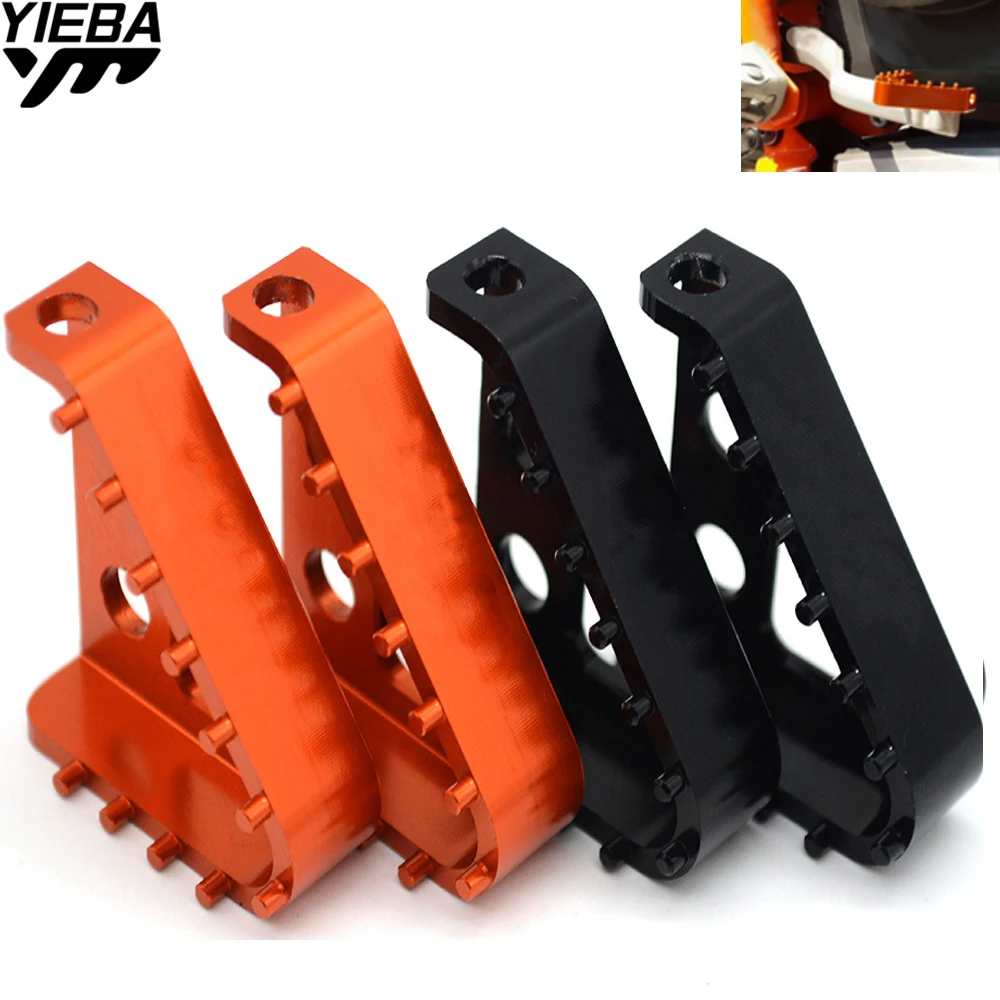 For    125 200 390 990 950 ADVENTURE 690   SMC 690 ENDURO EXC Motorcycle Accessories Billet Rear Brake Pedal Step Tips