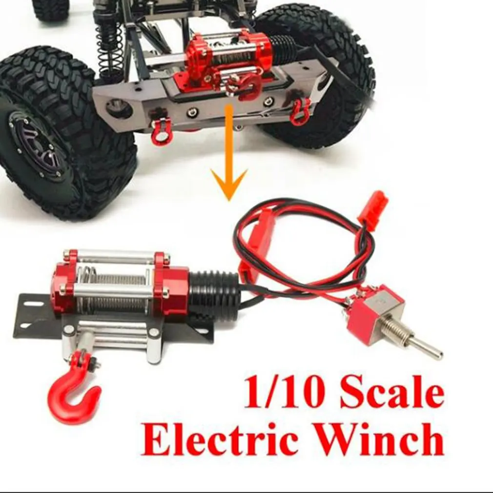 RC Model Car Auto Automatic Wireless Remote Control Metal Hook Set for 1/10 Axial SCX10 RC Crawler Climbing Rock Car Toy Parts