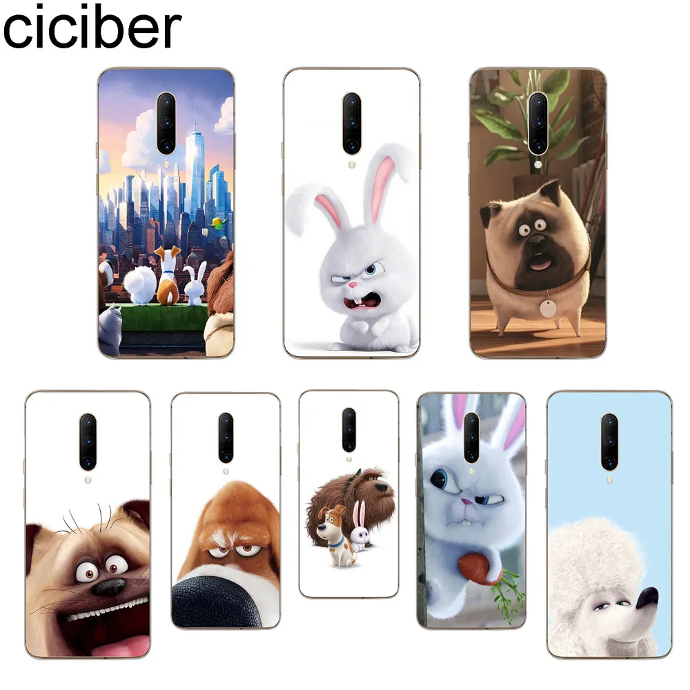 ciciber Secret Life Pets Phone Case For font b Oneplus b font font b 7 b