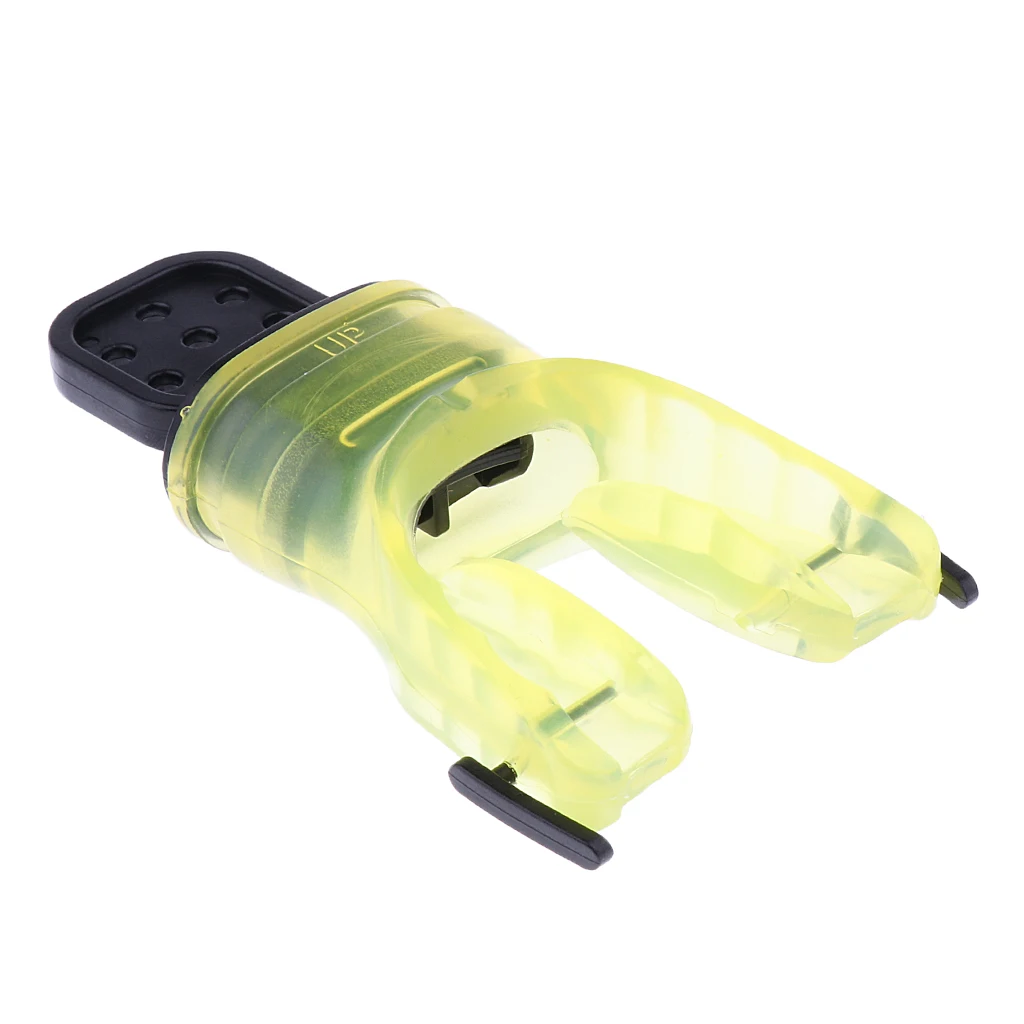 1PC Snorkel Bite Comfort Silicone Scuba Diving Snorkelling Moldable Bite Mouthpiece Regulator Accessories with Tie Wrap Gear