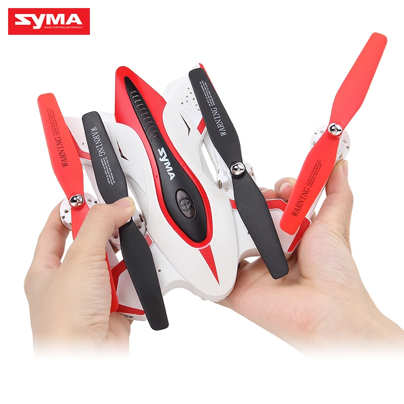 2017 SYMA новейший дизайн Дрон складной Квадрокоптер X56W 0.3MP камера с Wi-Fi обмен в